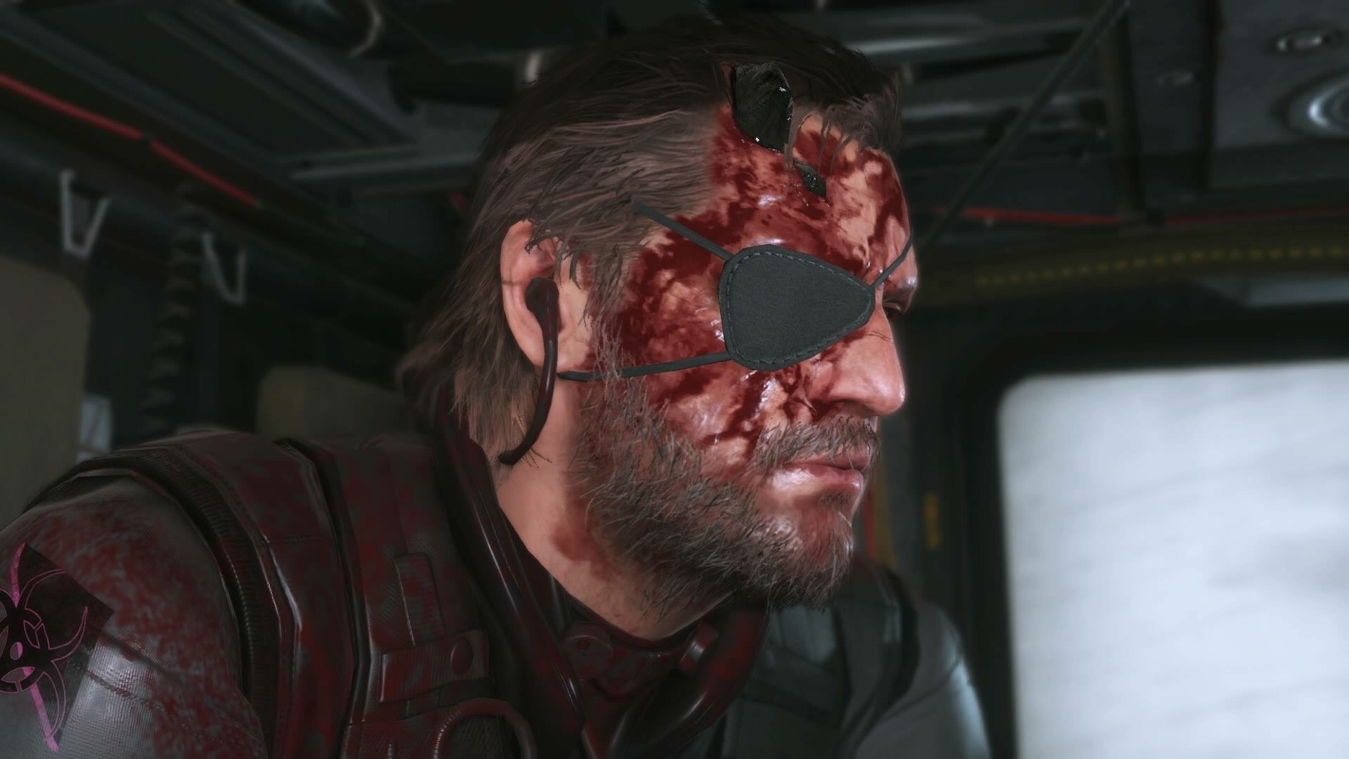 ヴェノムスネークの眼帯完成 まちゃものゲームブログ ヴェノムスネークの眼帯完成 まちゃものゲームブログ